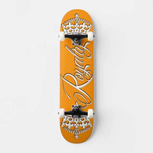 Het Sinaasappel van het Dek van het Skateboard van (Voorkant)