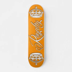 Het Sinaasappel van het Dek van het Skateboard van