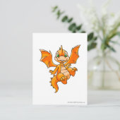 Het Sinaasappel van Scorchio Briefkaart (Staand voorkant)