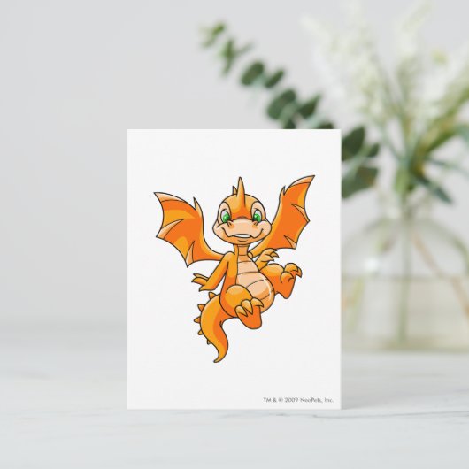 Het Sinaasappel van Scorchio Briefkaart (Staand voorkant)