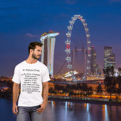 Het Singapore Pledge National Day T-shirt