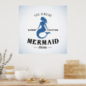 Het Singing Mermaid Poster (Keuken)
