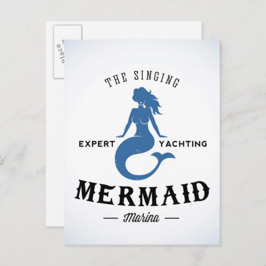 Het Singing Mermaid Poster Briefkaart (Voorkant / Achterkant)