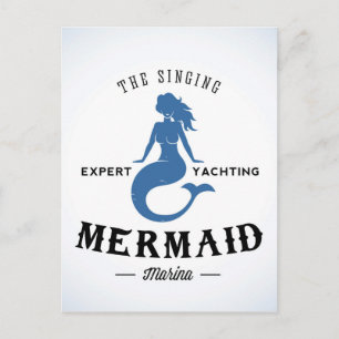 Het Singing Mermaid Poster Briefkaart