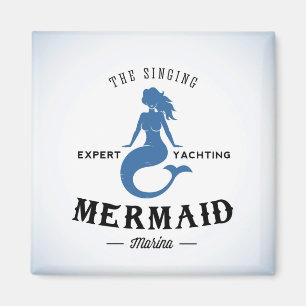 Het Singing Mermaid Poster Magneet