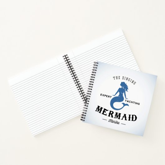 Het Singing Mermaid Poster Notitieboek (Binnen)