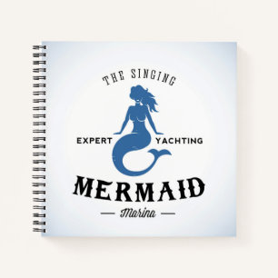 Het Singing Mermaid Poster Notitieboek