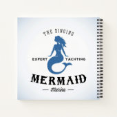 Het Singing Mermaid Poster Notitieboek (Achterkant)