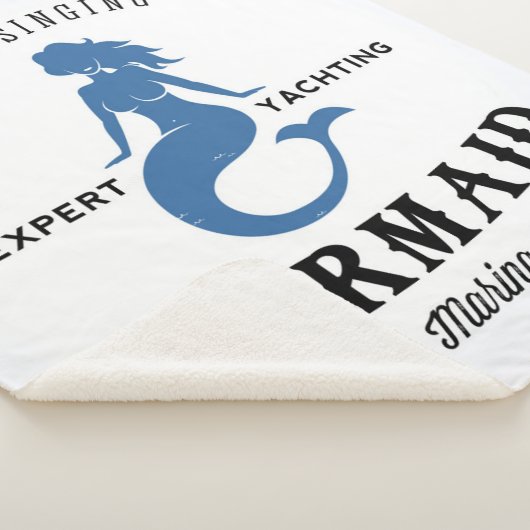 Het Singing Mermaid Poster Sherpa Deken (3/4)