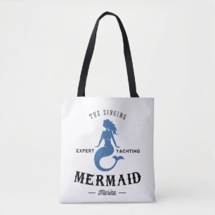 Het Singing Mermaid Poster Tote Bag