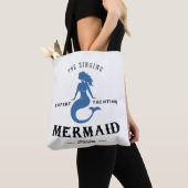 Het Singing Mermaid Poster Tote Bag (Dichtbij)