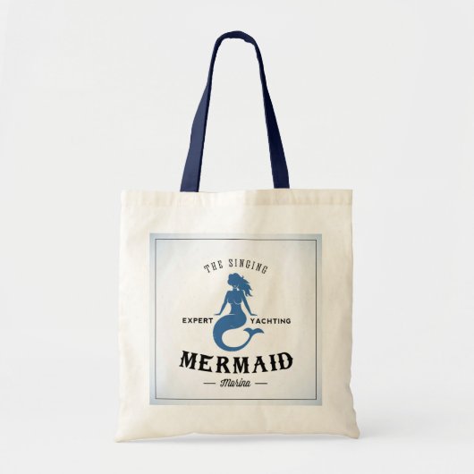 Het Singing Mermaid Poster Tote Bag (Voorkant)