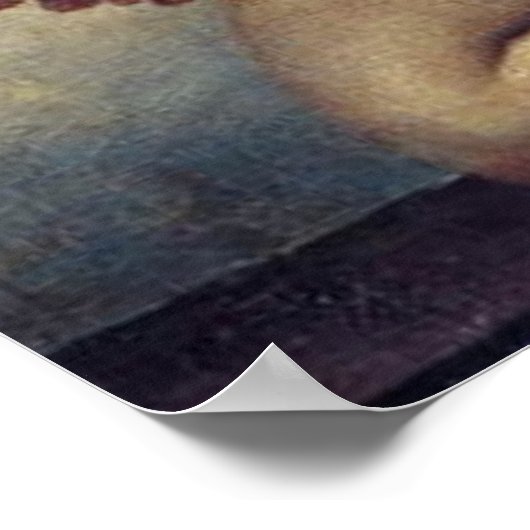 Het Sistine Madonna-Poster Poster (Hoek)