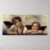 Het Sistine Madonna-Poster Poster (Voorkant)