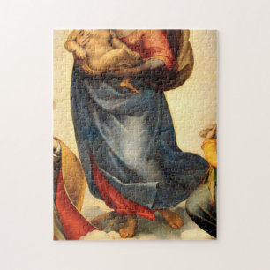 Het sistine Madonna schilderen door Raphael Legpuzzel