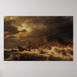 Het Skagerrak-Zee Poster