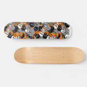 Het Skateboard van de Confettien van de schedel (Horizontaal)