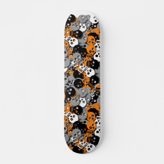 Het Skateboard van de Confettien van de schedel (Voorkant)