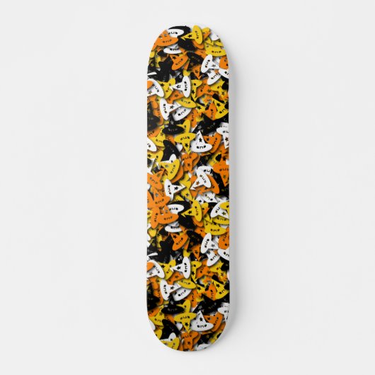 Het Skateboard van de Confettien van het Pet van d (Voorkant)