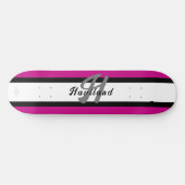 Het Skateboard van de Kleur van de douane met Naam (Horizontaal)
