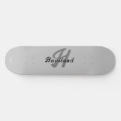 Het Skateboard van de Kleur van de douane met Naam (Horizontaal)