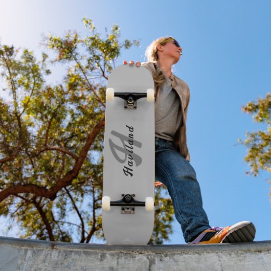Het Skateboard van de Kleur van de douane met Naam (Buiten 1)