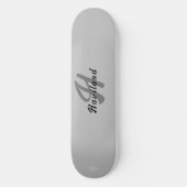 Het Skateboard van de Kleur van de douane met Naam (Voorkant)
