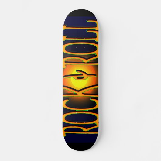 Het Skateboard van de rots & van het Broodje (Voorkant)