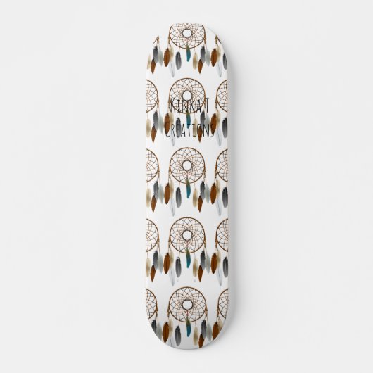 Het Skateboard van Dream Catcher (Voorkant)