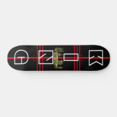 Het Skateboard van het Ontwerp van de koning voor  (Horizontaal)
