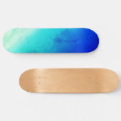 Het skateboard van Sky, Blue and Green Hues (Horizontaal)