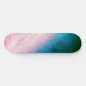 Het skateboard van Sky, Blue and Pink Hues (Horizontaal)
