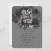 Het skeletenhuwelijk is een uitnodiging (Voorkant)