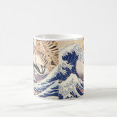 Het skeletspatroon in de Grote Golf Koffiemok (Center)