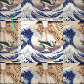 Het skeletspatroon in de Grote Golf Stof (Delen)