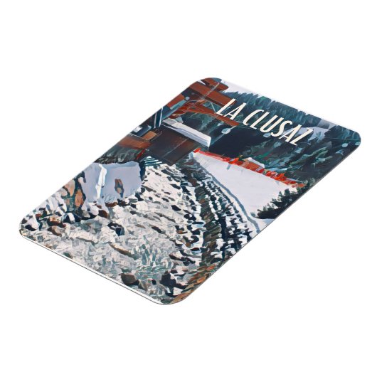 Het skigebied Clusaz Magneet (Linkerzijde)