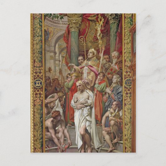 Het slaafse Clovis I Briefkaart (Voorkant)