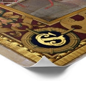 Het slaafse Clovis I Poster (Hoek)