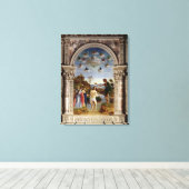 Het slaafse van Christus 2 Canvas Afdruk (Insitu (Houten vloer))