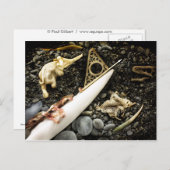 Het slaan briefkaart (Voorkant / Achterkant)