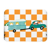 Het slaan van de Open Road 1 Magneet (Horizontaal)