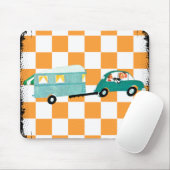 Het slaan van de Open Road 1 Muismat (Met muis)