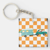 Het slaan van de Open Road 1 Sleutelhanger (Voorkant)