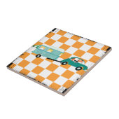 Het slaan van de Open Road 1 Tegeltje (Zijkant)