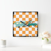 Het slaan van de Open Road 1 Vierkante Klok (Huis)