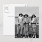 Het slaan van de Verbindingen in Stijl: 1923 Briefkaart (Voorkant / Achterkant)