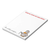 Het slaan zal doorgaan tot het moreel verbetert notitieblok (Linkerzijde)