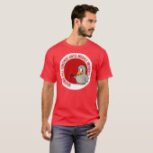 Het slaan zal doorgaan tot het moreel verbetert t-shirt (Voorkant volledig)