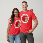 Het slaan zal doorgaan tot het moreel verbetert t-shirt (Unisex)