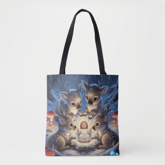Het slaapliedje van de rendieren tote bag (Voorkant)